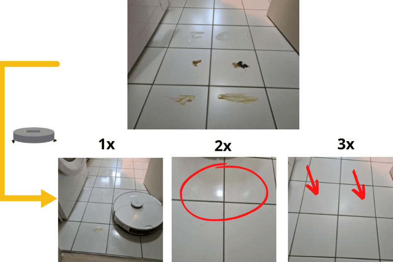 roborock s7 pro ultra test essuyage carrelage